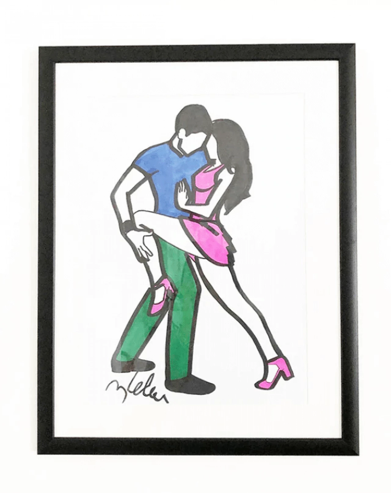 Opera unica certificata di Marco Lodola 1