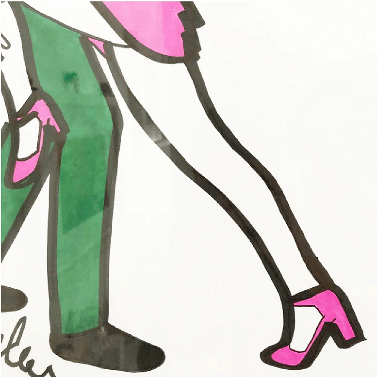 Opera unica certificata di Marco Lodola 2