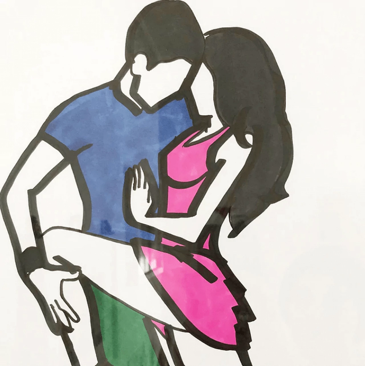 Opera unica certificata di Marco Lodola 3