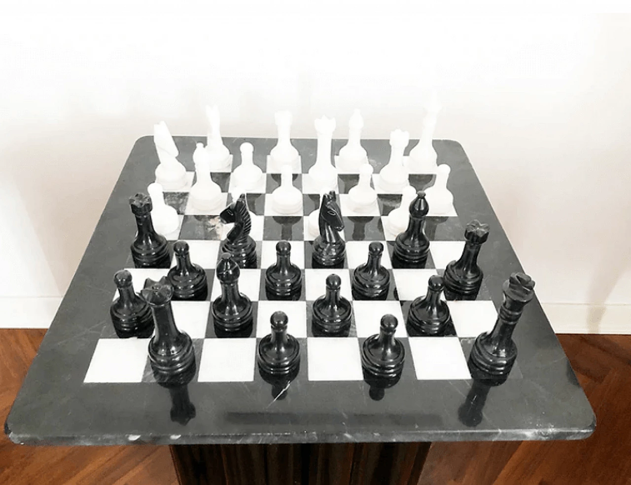 Marble chessboard, 1950s 2