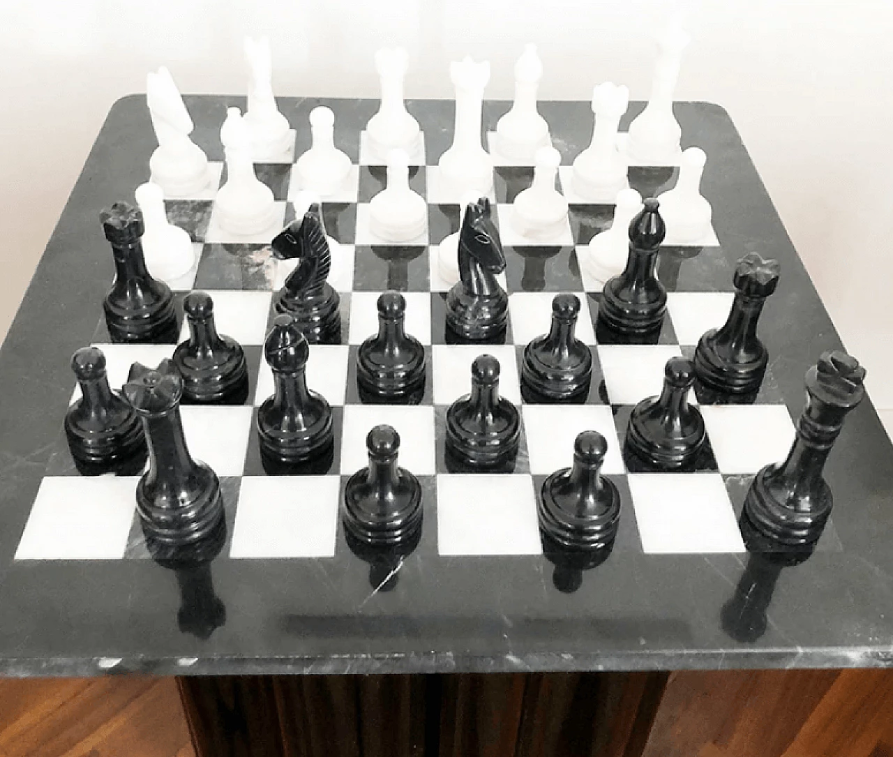 Marble chessboard, 1950s 3