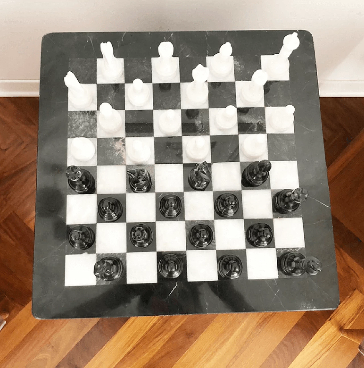 Marble chessboard, 1950s 4