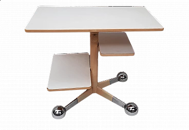 Tavolino di Allegri Parma con piano in formica, anni '70