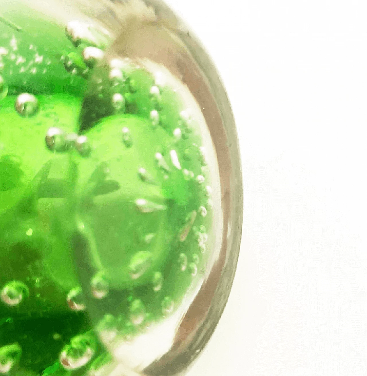 Fermacarte a sfera in vetro di Murano, anni '50 2