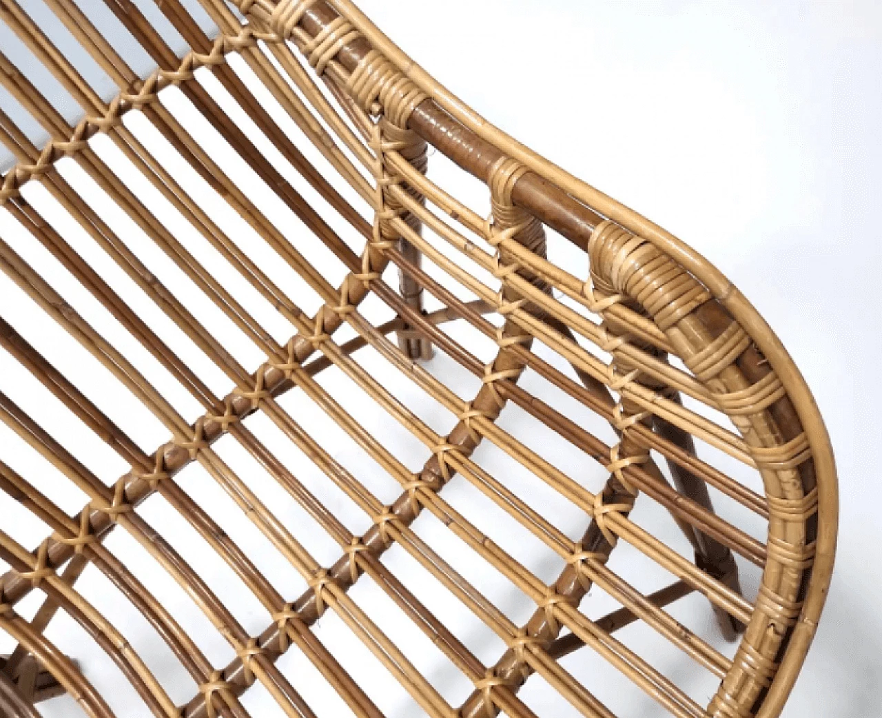 Bamboo bench, 1960s 13