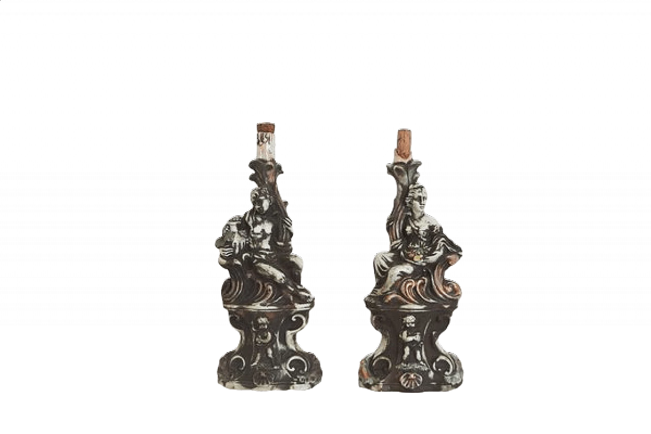 Bottiglie di liquore in ceramica, anni '50 1407117