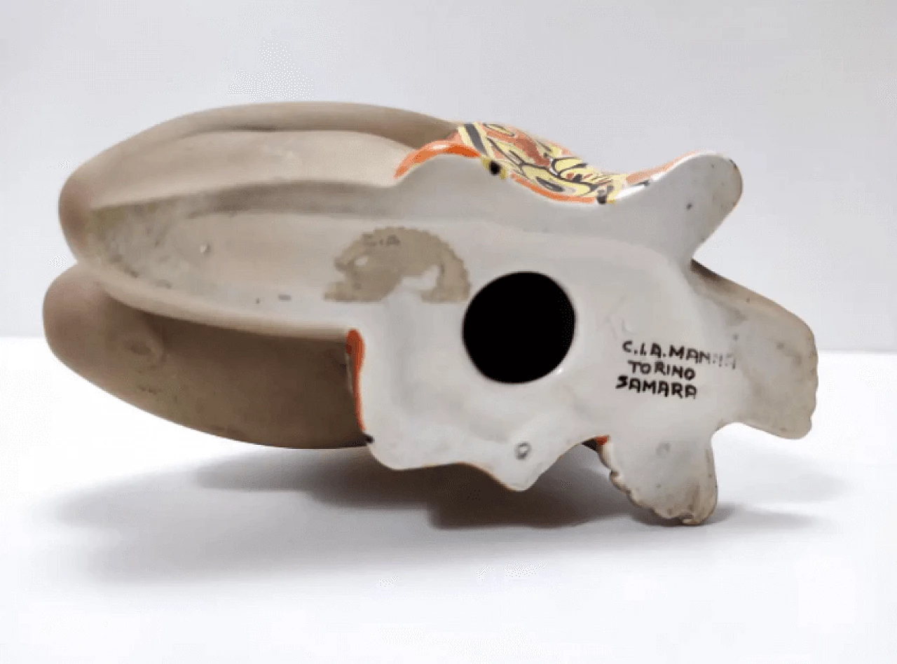 CIA Manna, Samara, female semi-nude ceramic sculpture, 1950s 15