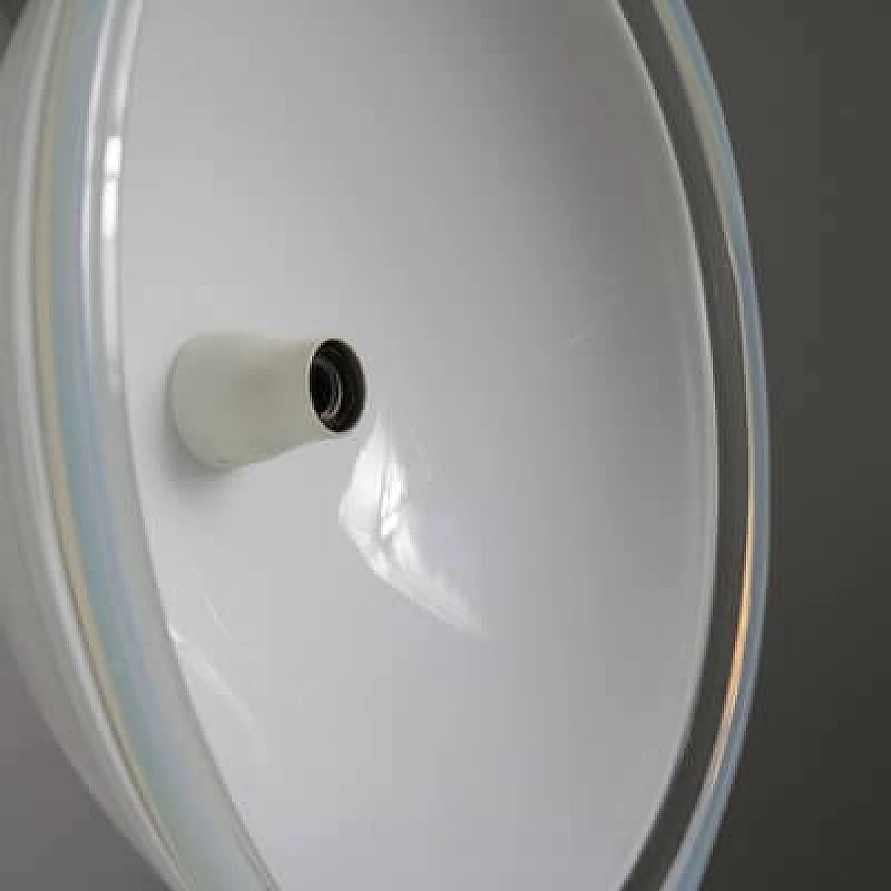 Pair of chandeliers in the style of Leucos, 1970s 15