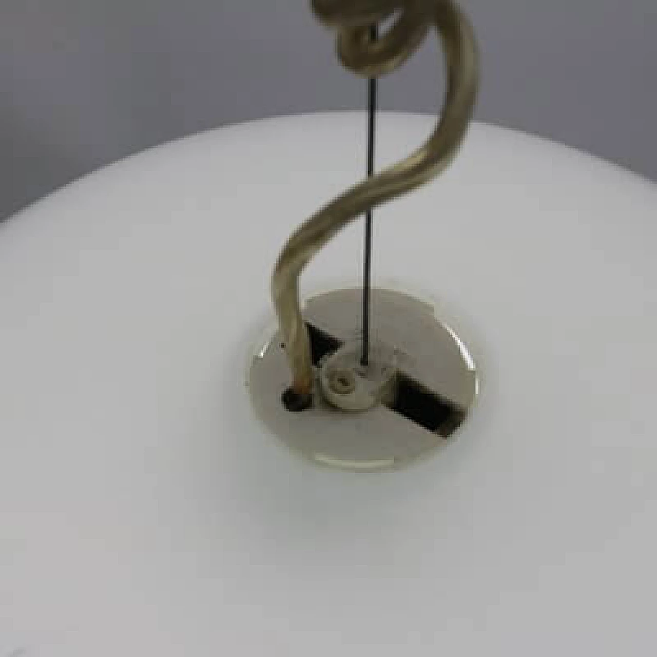 Pair of chandeliers in the style of Leucos, 1970s 16