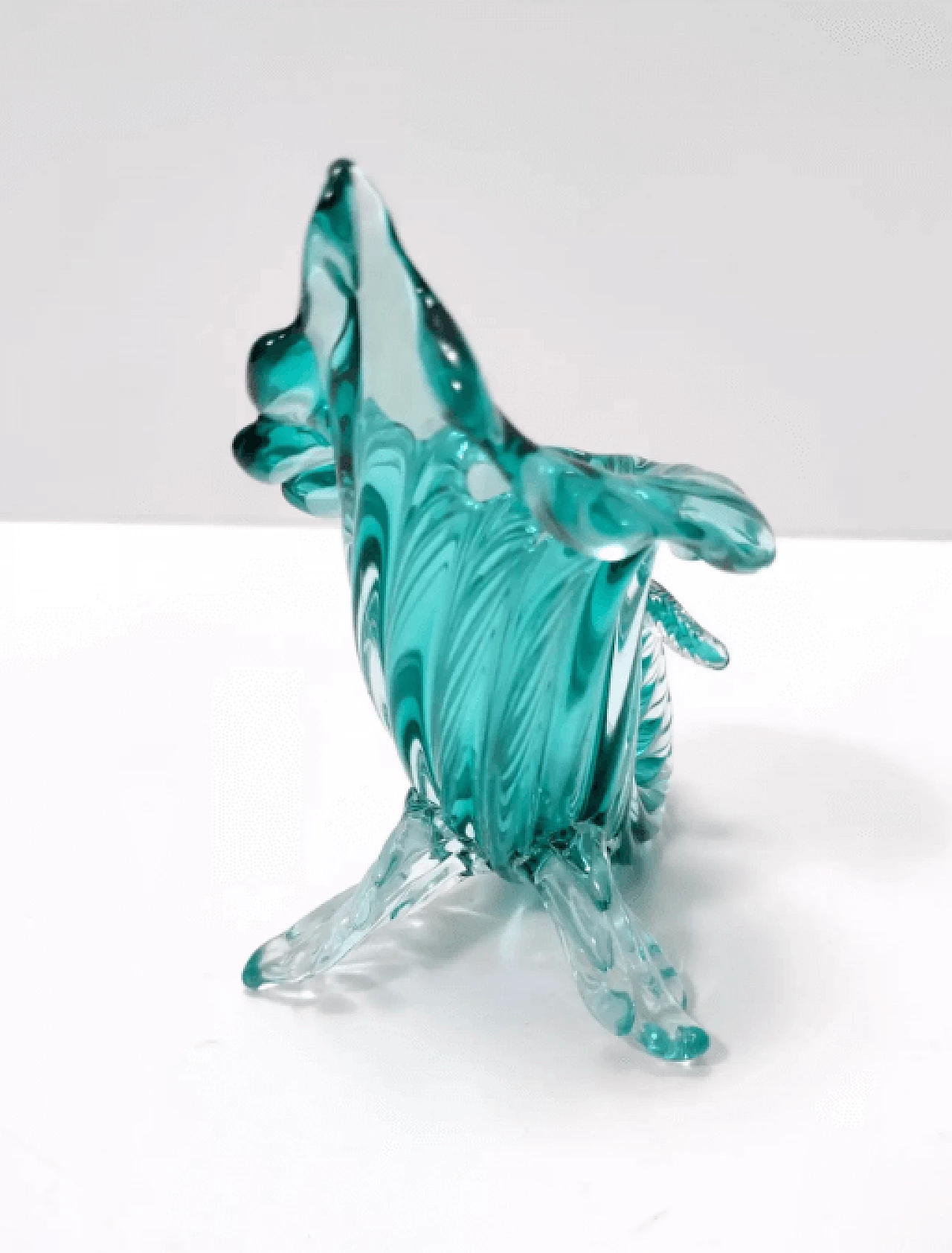 Murano glass cornucopia by Archimede Seguso, 1950s 2