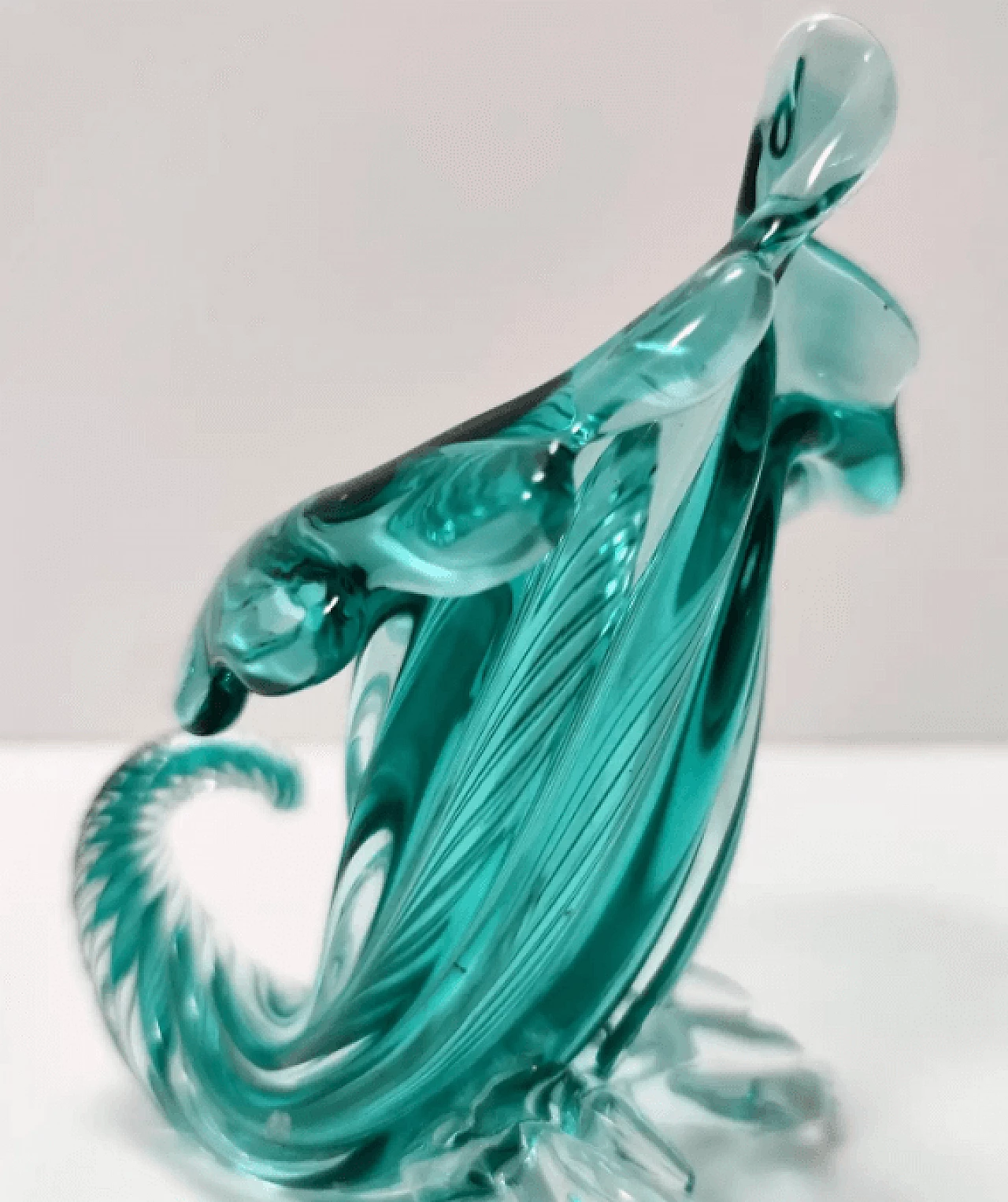 Murano glass cornucopia by Archimede Seguso, 1950s | intOndo