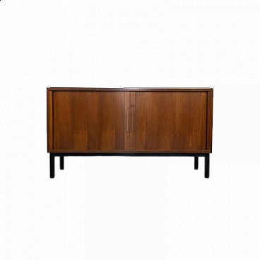 Small brass and teak sideboard, 1950s