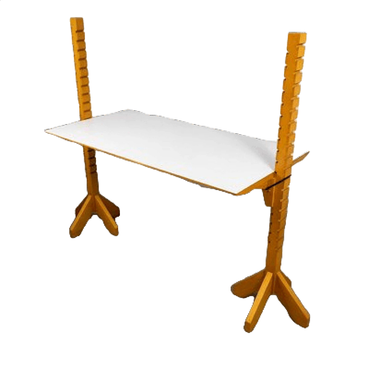 Atelier Emme adjustable desk with Formica top, 1980s 25
