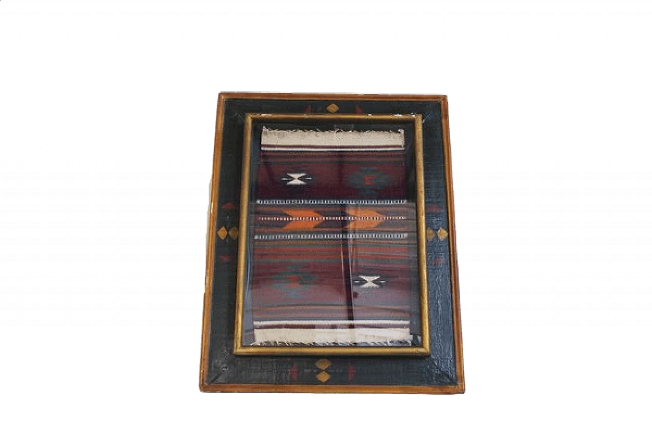 Quadro messicano in legno, anni '90 1406568