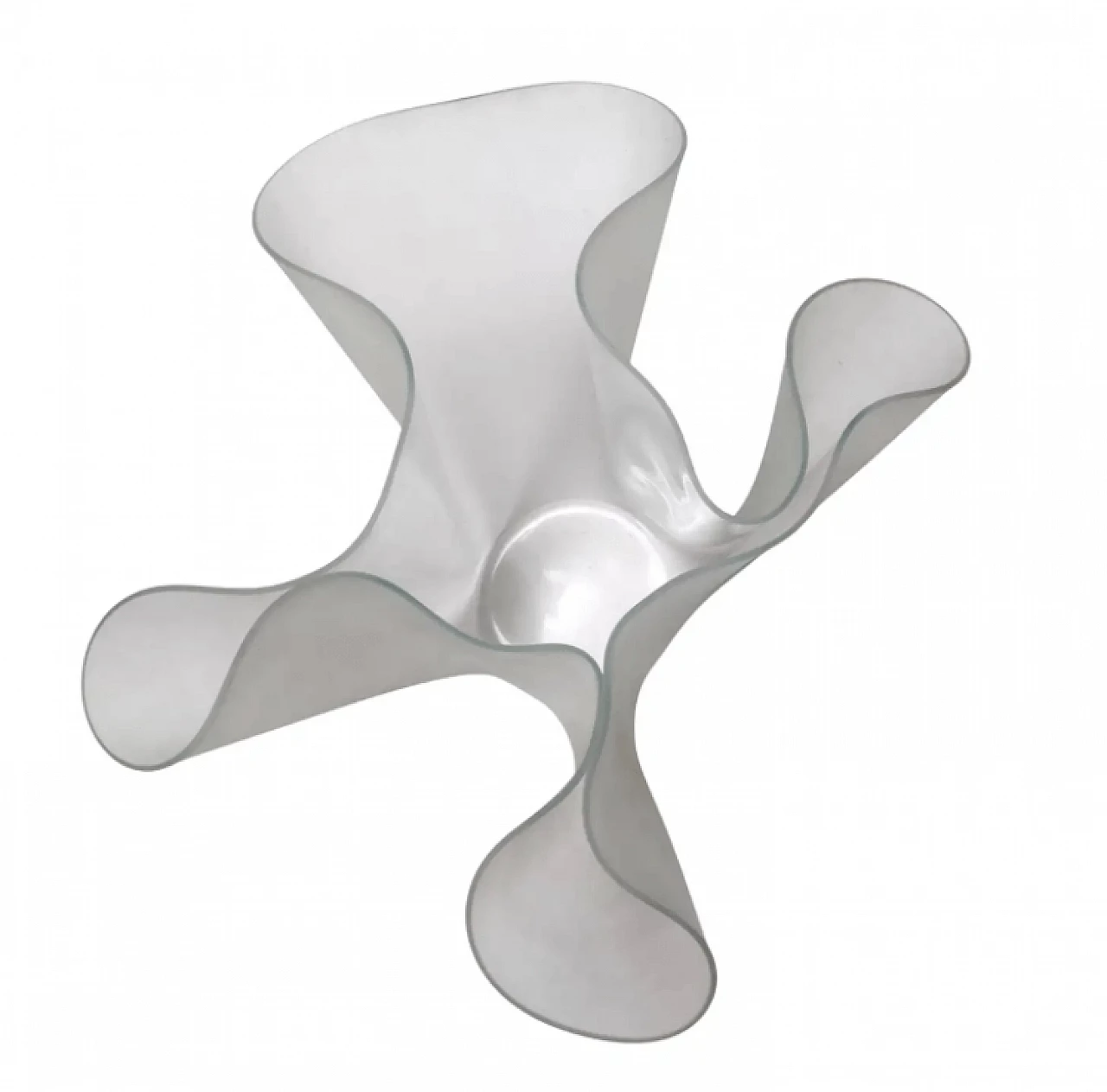 Vaso Cartoccio di Pietro Chiesa per Fontana Arte, anni '60 1