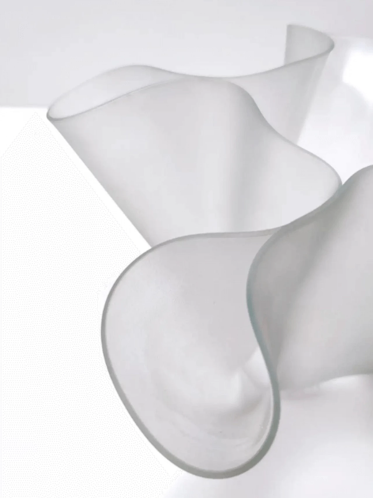 Vaso Cartoccio di Pietro Chiesa per Fontana Arte, anni '60 10