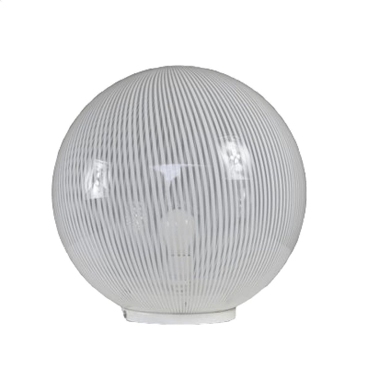 Table lamp model 919 in fabric by Venini, 1970s 11