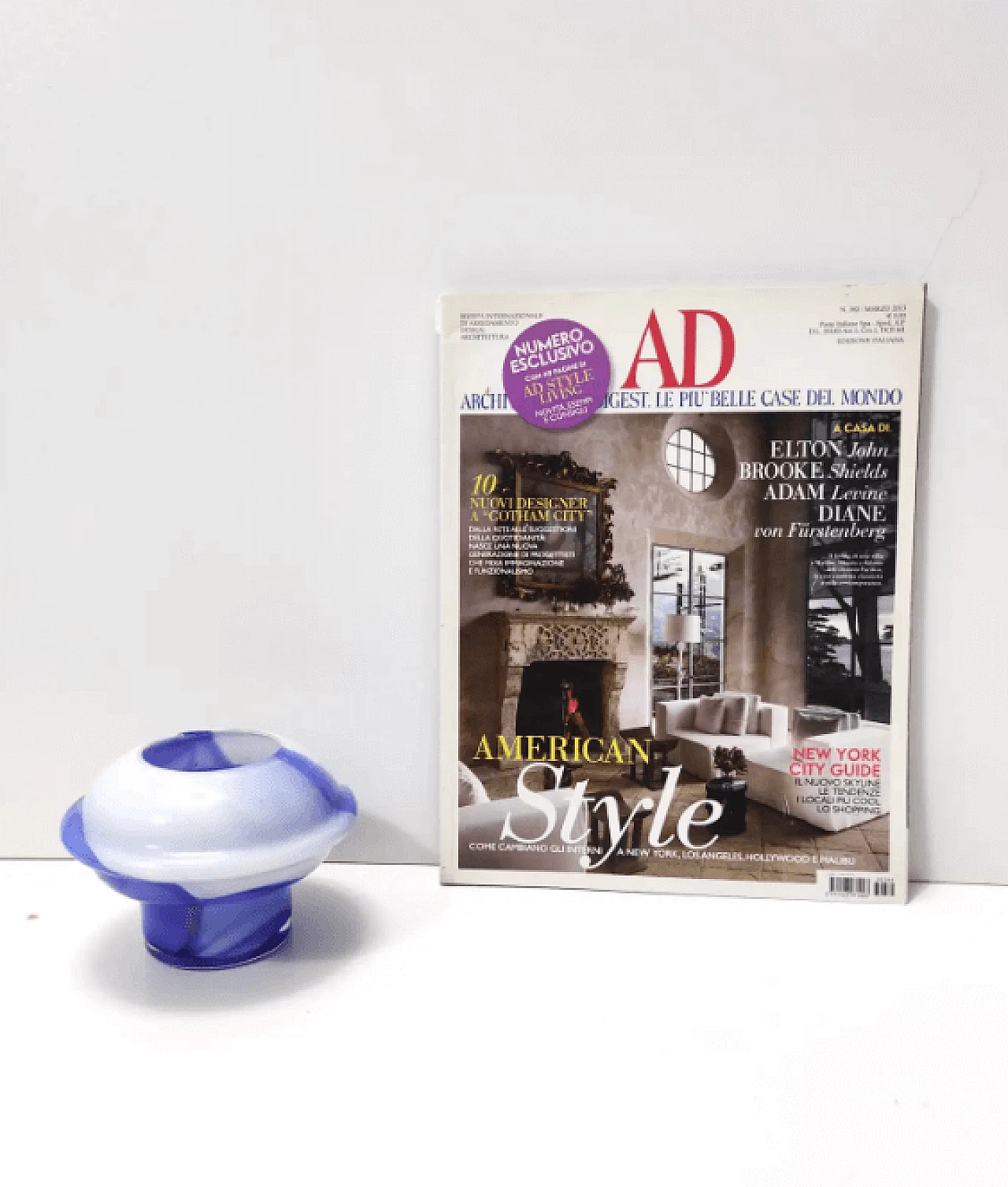 Wave by Carlo Moretti, Murano glass vase, 1970s 2