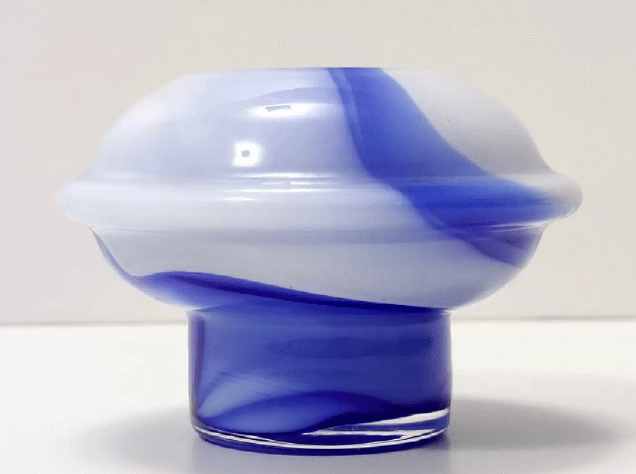 Wave by Carlo Moretti, Murano glass vase, 1970s 4