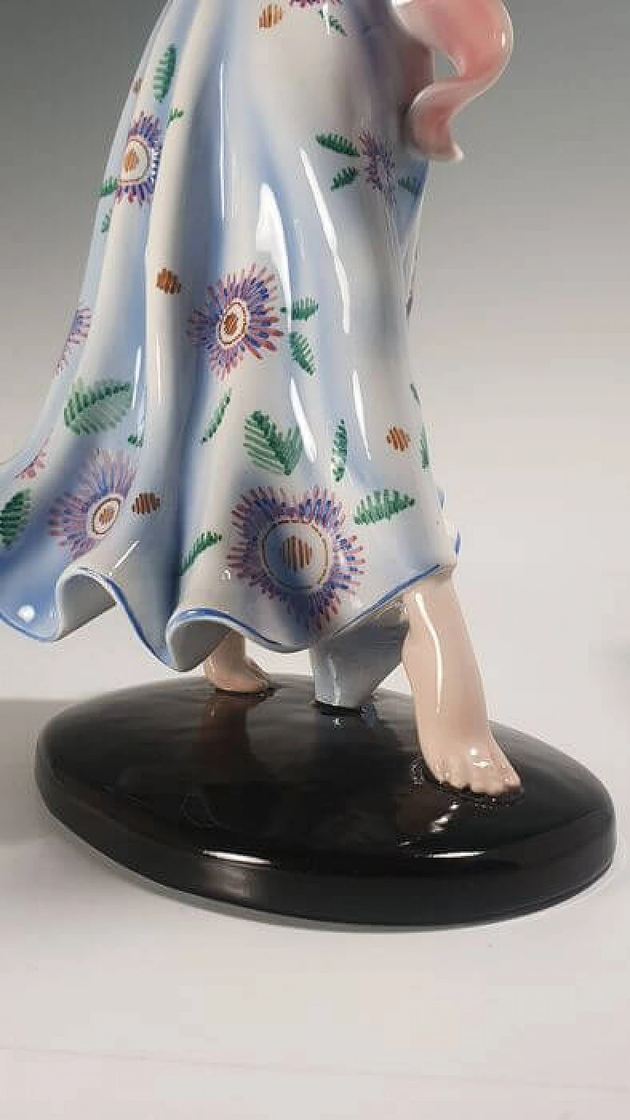 Decorative ceramic sculpture by Goldscheider and Claire Herczeg, 1930s 5