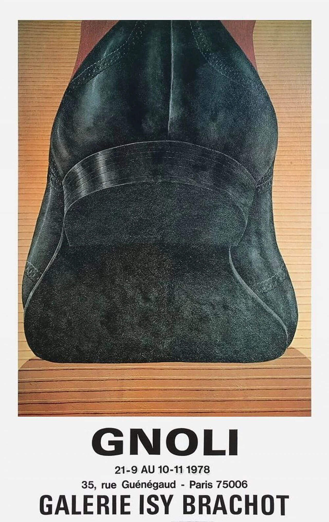 Sotto la scarpa di Domenico Gnoli, anni '70 2