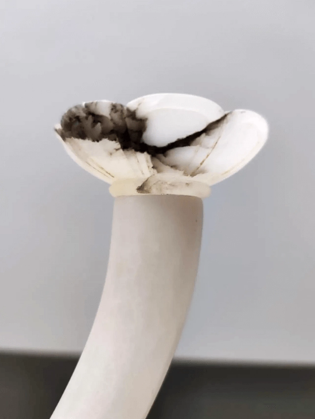 Pair of alabaster and onyx candelabra attributed to Tomaso Buzzi, 1940s 12