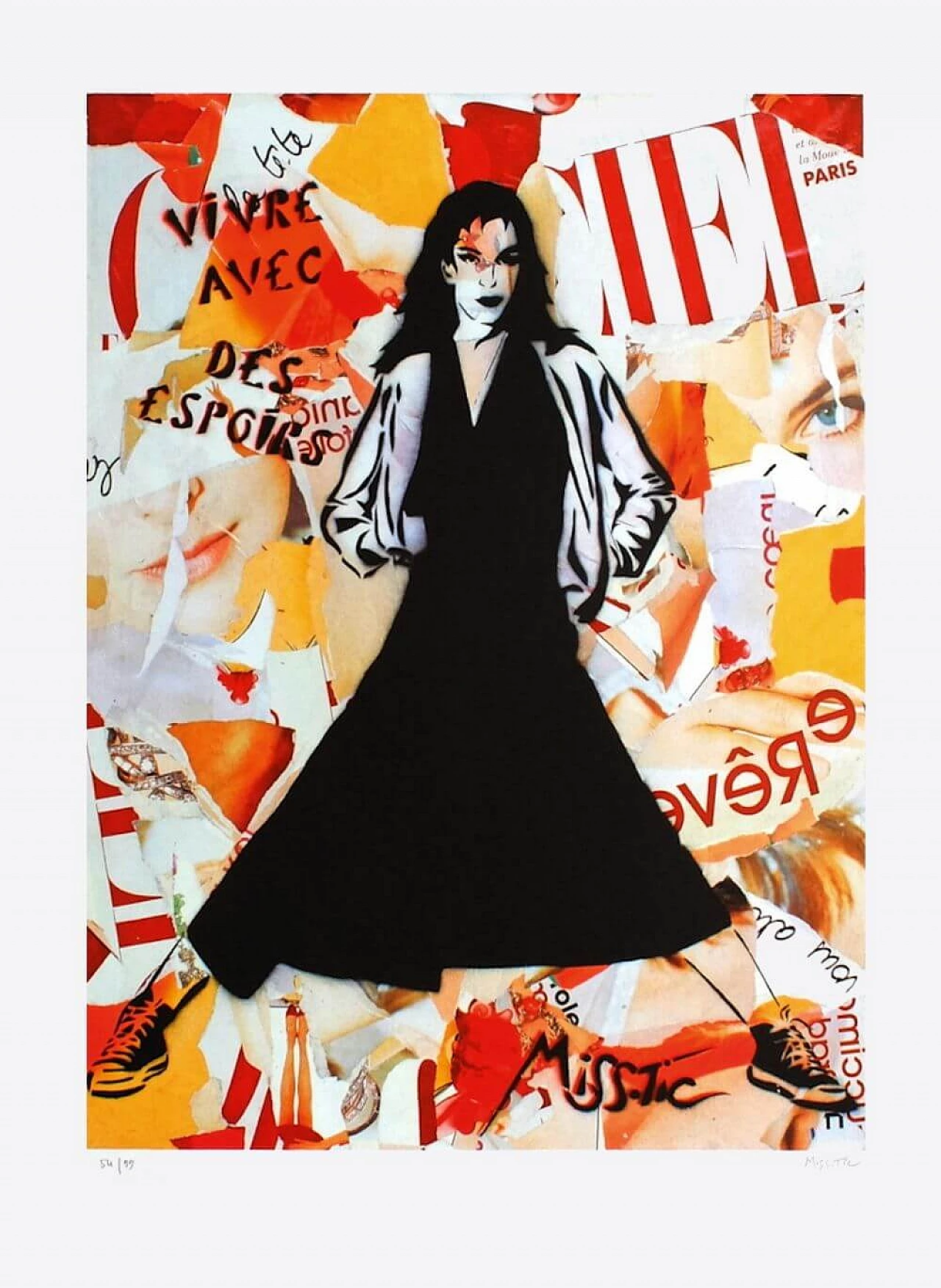 MISS.TIC VIVRE AVEC DES ESPOIRS 2008 Lithograph 1