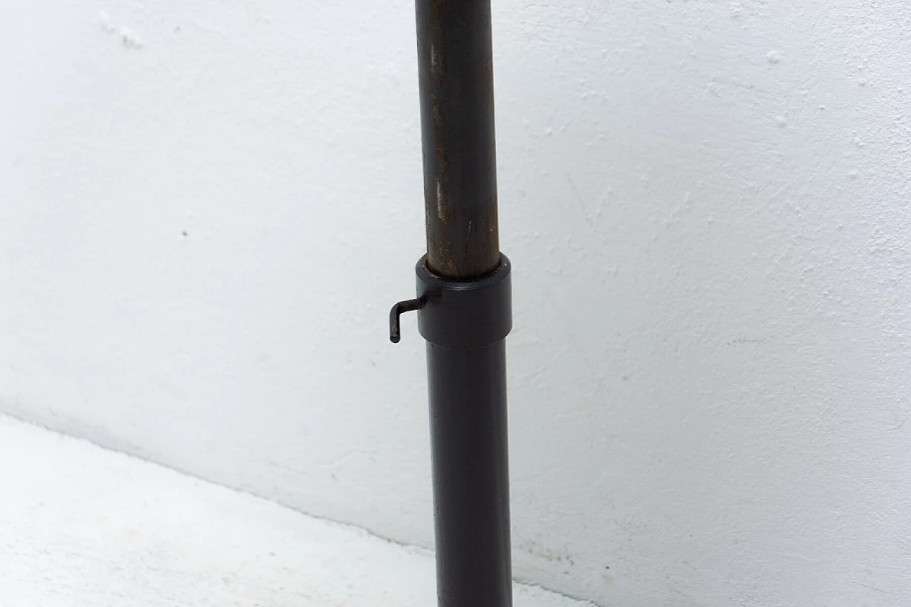 Art Deco style round coffee table in cherry wood, 1930s 12