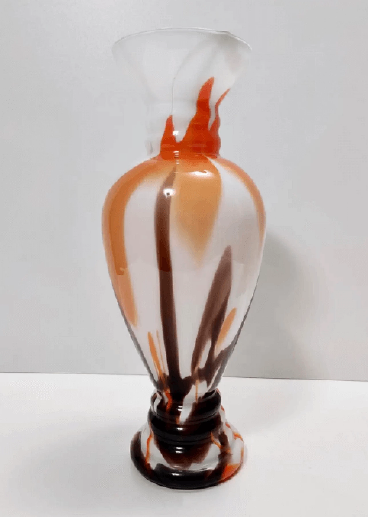Bottiglia Decorativa In Vetro STUART Con Scanalature Trasparente 21 5cm O9 5cm