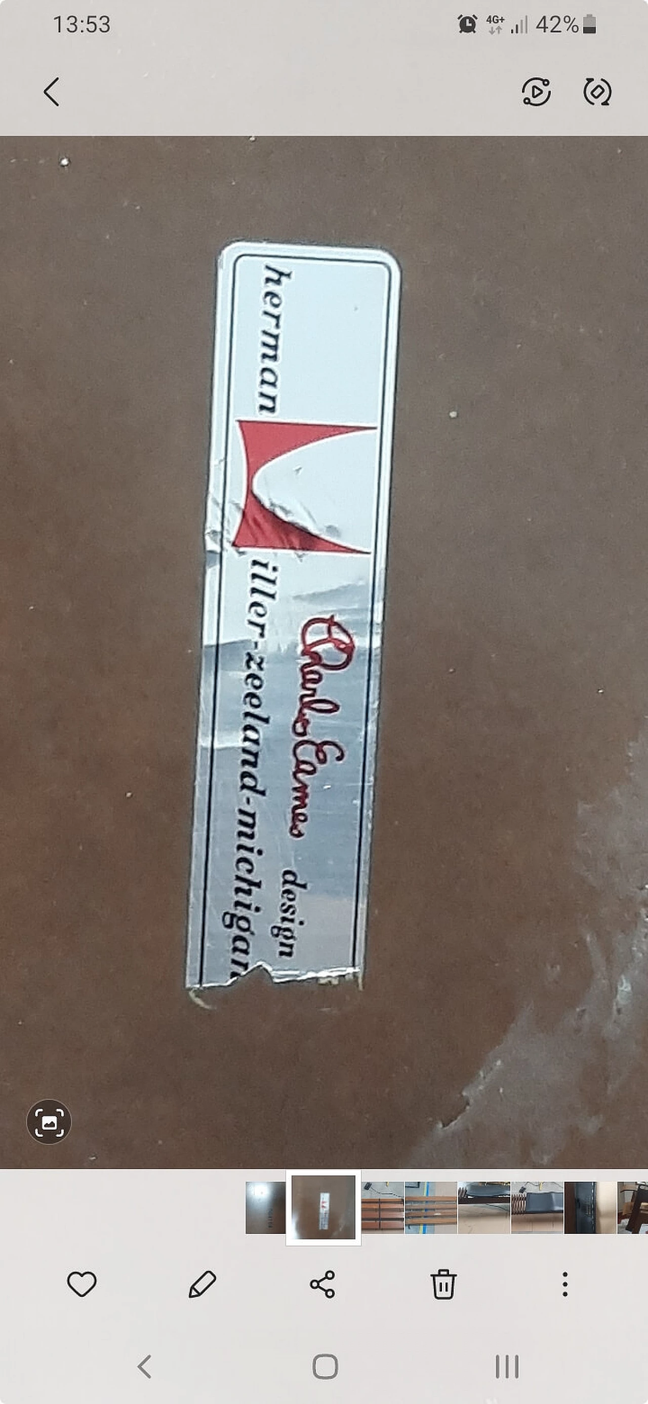 Tavolino da caffè di Eames per Hermann Miller, anni '60 12