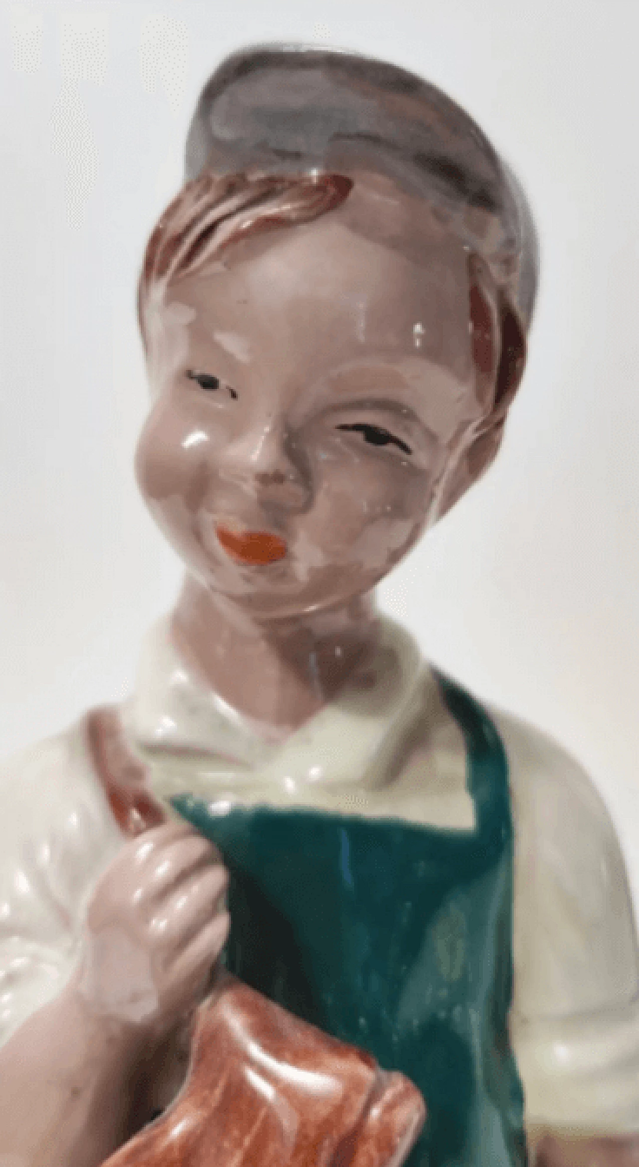 Figure in ceramica smaltata dell'ungherese Maria Rahmer, anni '30 13