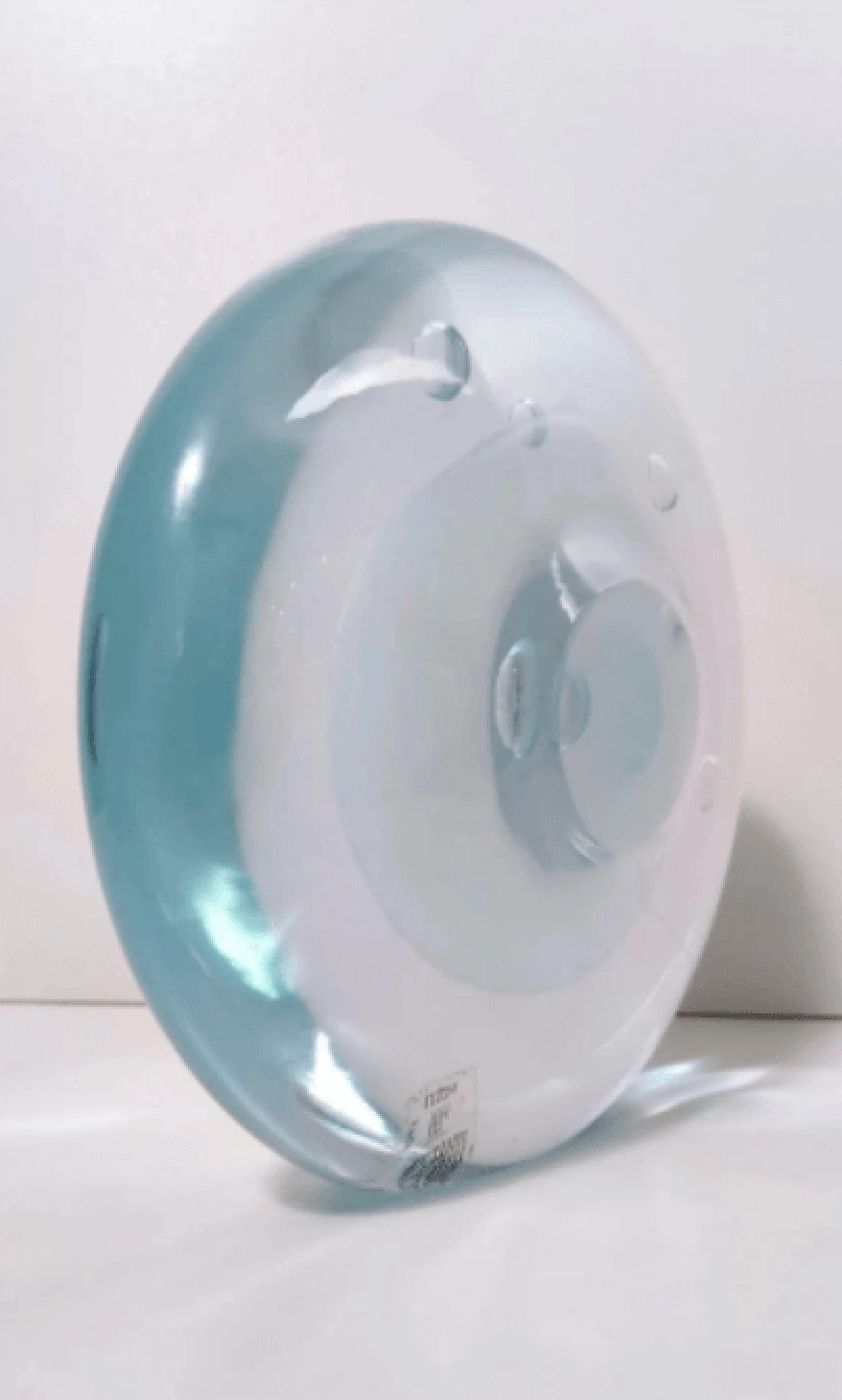 Murano glass round decorative piece by Renato Anatrà, 1980s 6