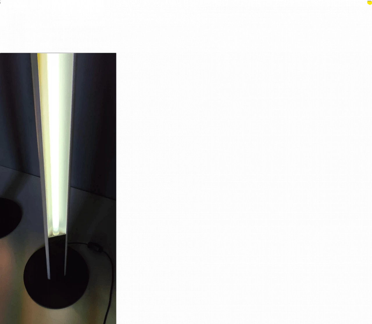 Rio by Rodolfo Bonetto for Luci, floor lamp, 1980s 12