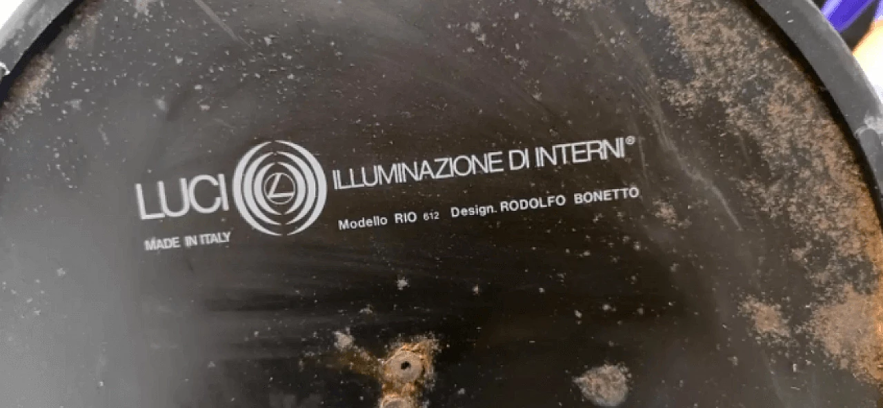 Rio by Rodolfo Bonetto for Luci, floor lamp, 1980s 14