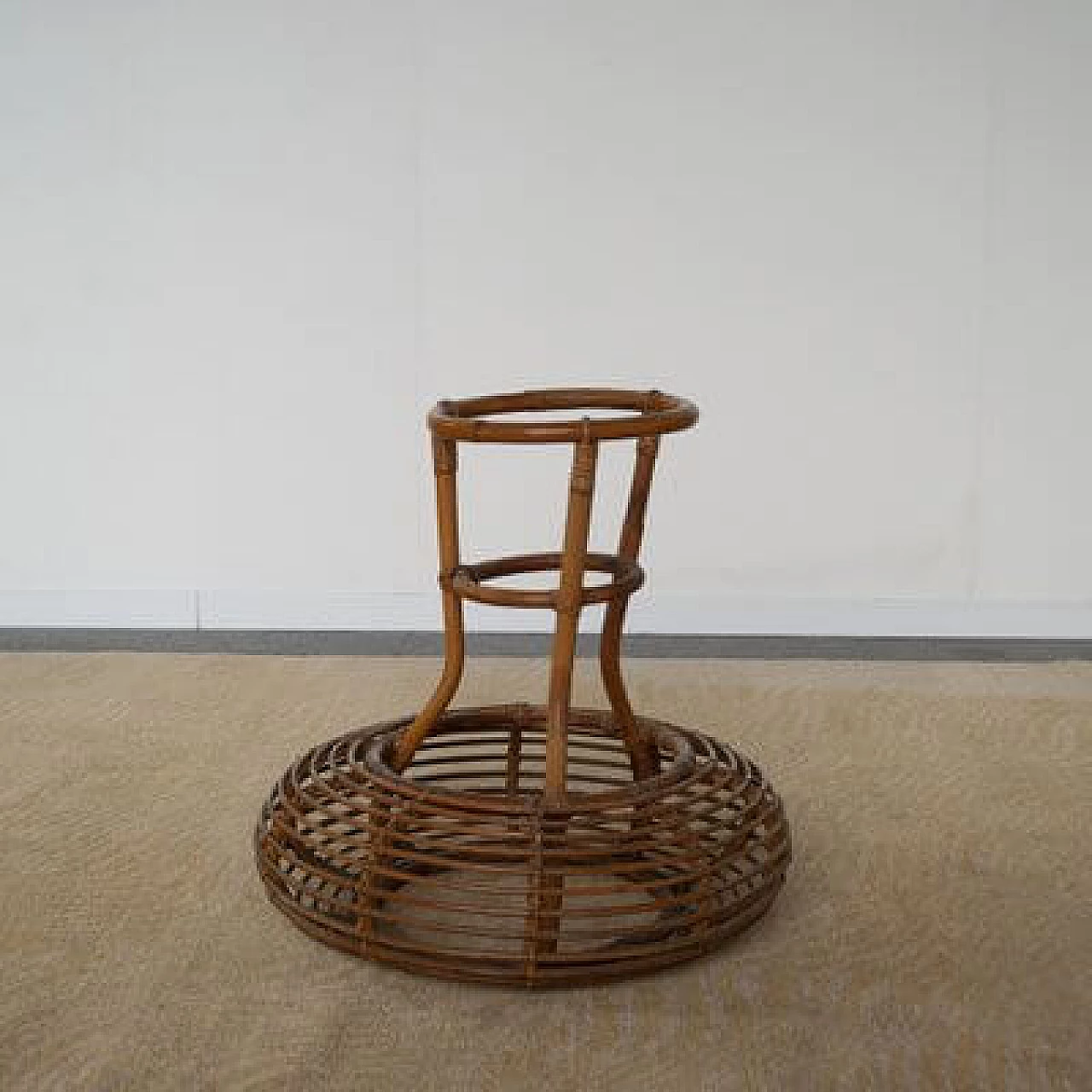 Bamboo pot holder, 1960s 7