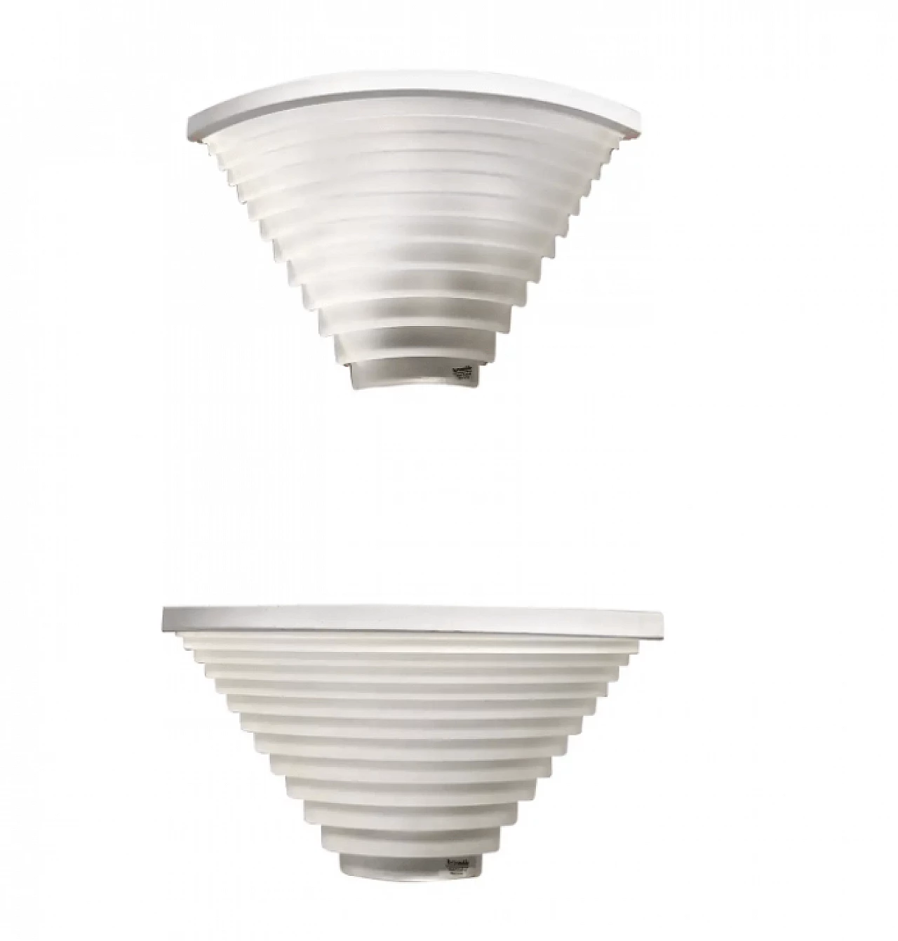 Pair of Egisto wall sconces by Angelo Mangiarotti for Artemide, 1980s 1