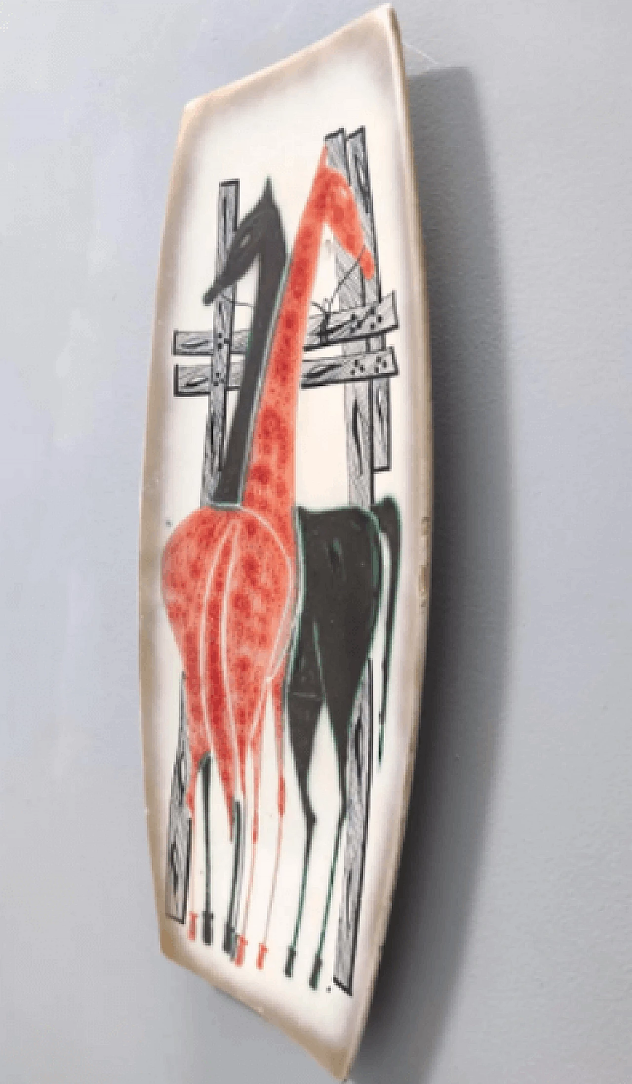 Centrotavola in ceramica di Petucco e Tolio, anni '60 4