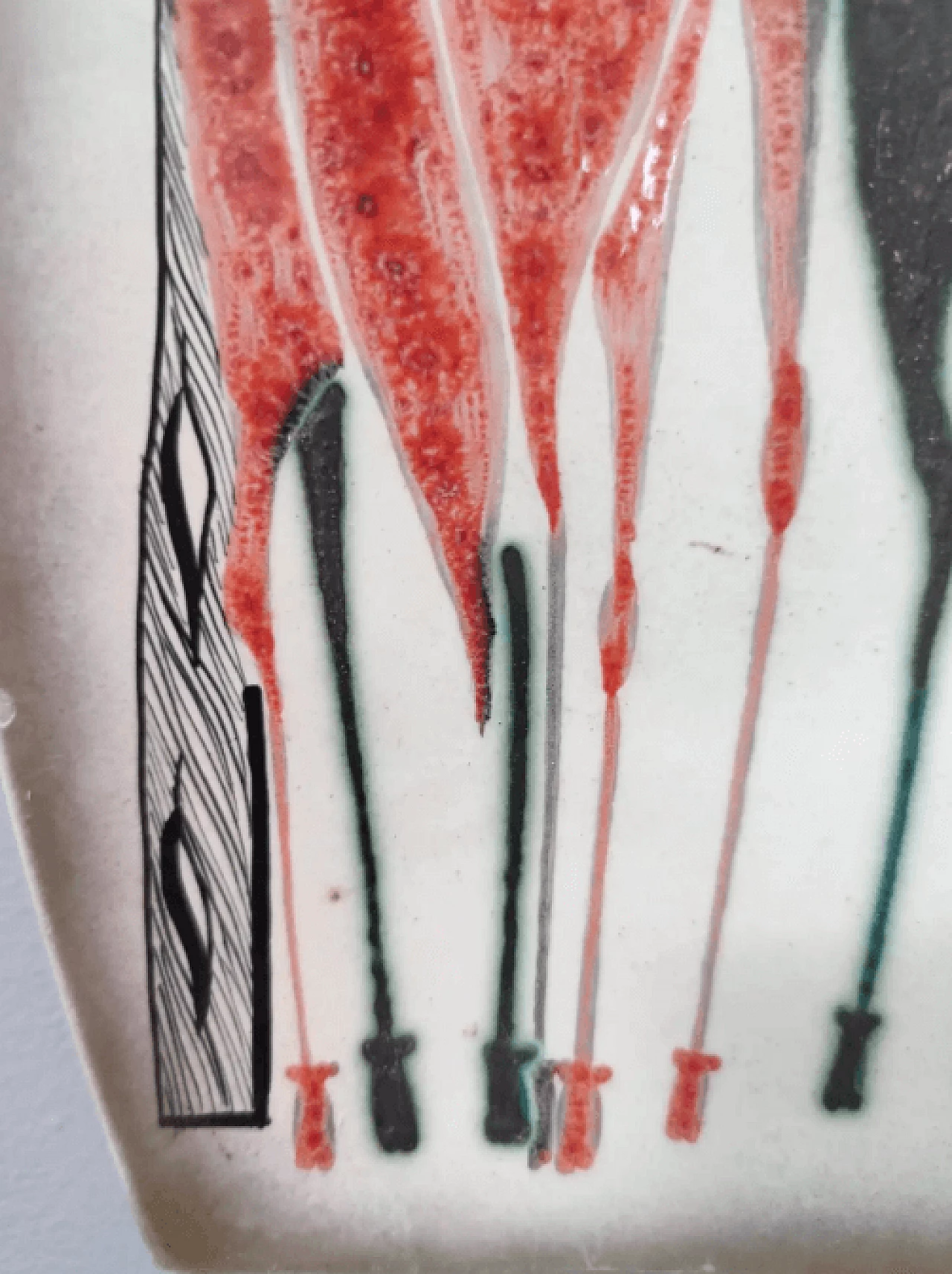 Centrotavola in ceramica di Petucco e Tolio, anni '60 11