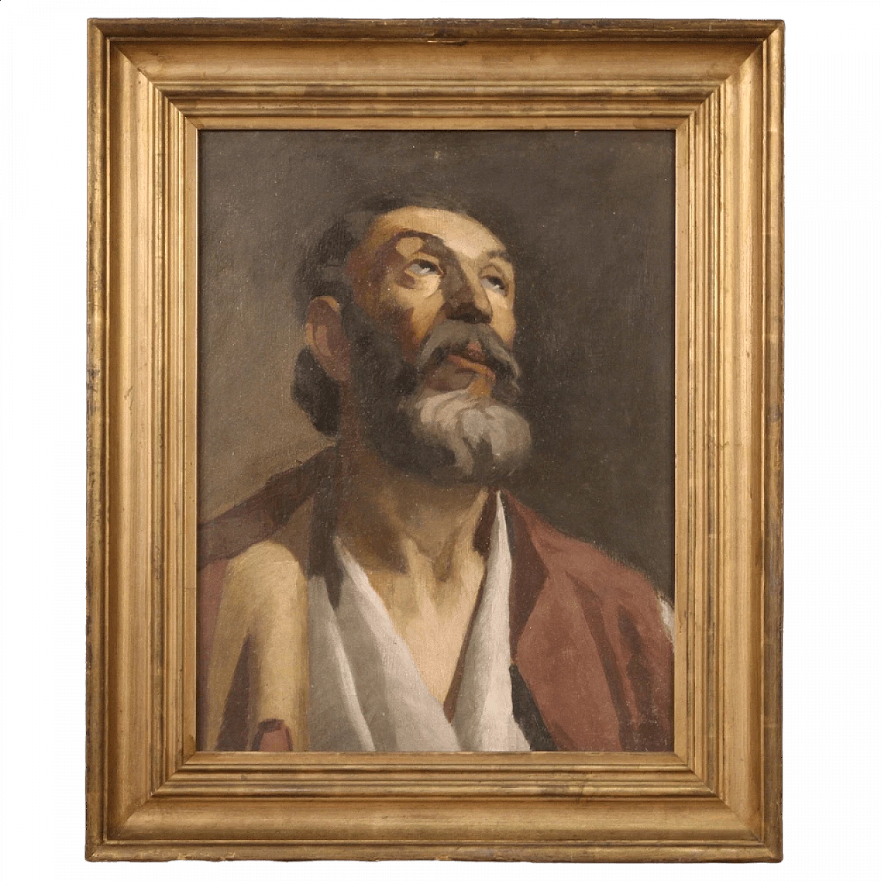 Ritratto su carta con tecnica mista 13