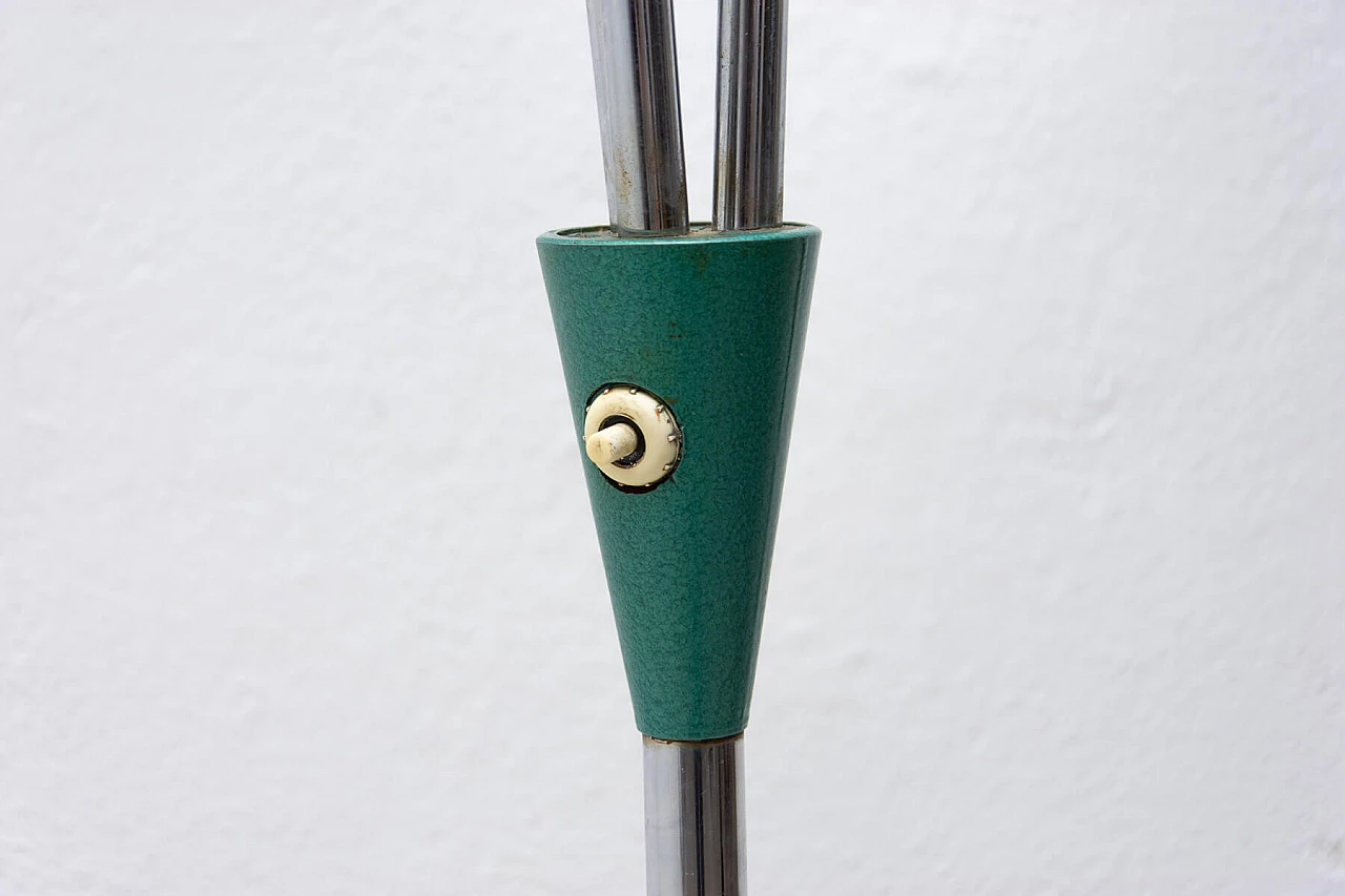 Lampada da terra a collo d'oca del periodo di Bruxelles, anni '60 8