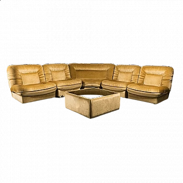 Modular sofa with coffee tables, 1970s