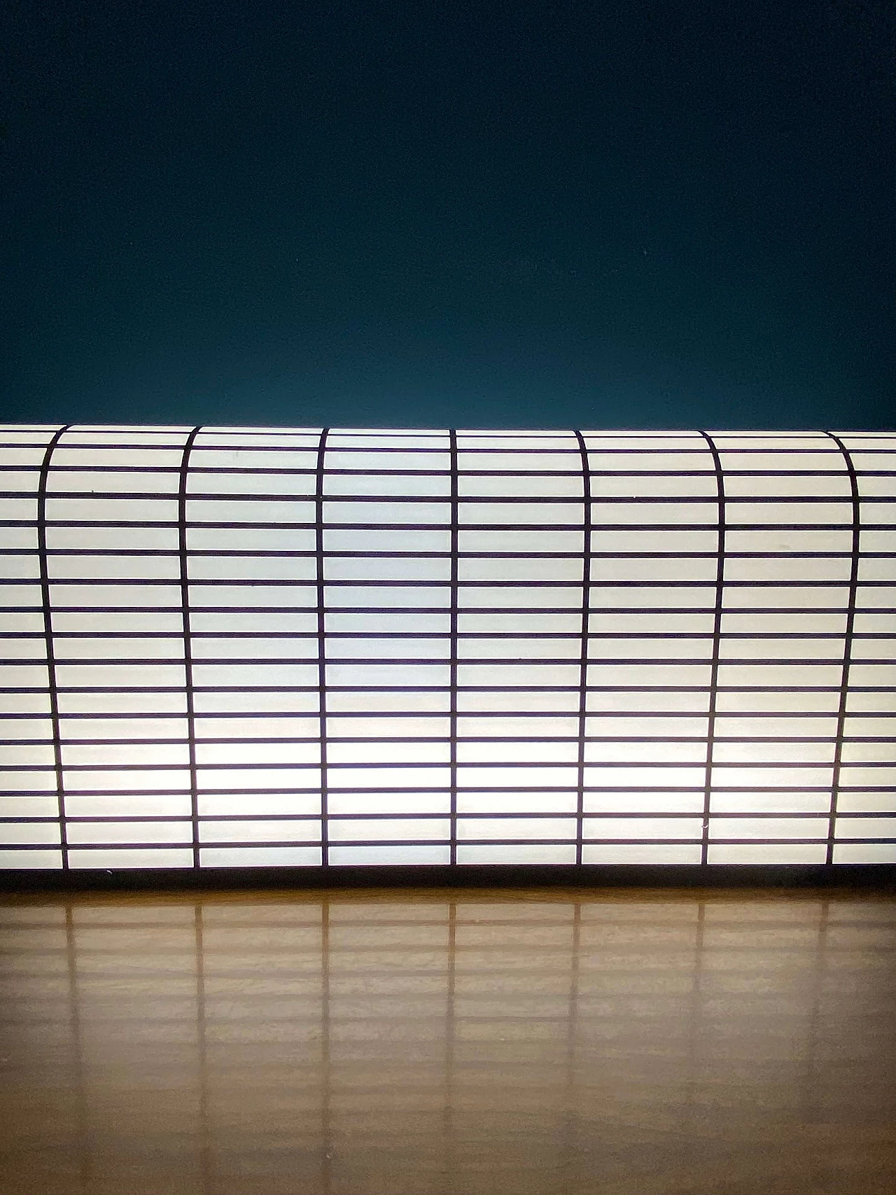 Postmodern reticulated lamp in the manner of J.Hoffman, '80s 5