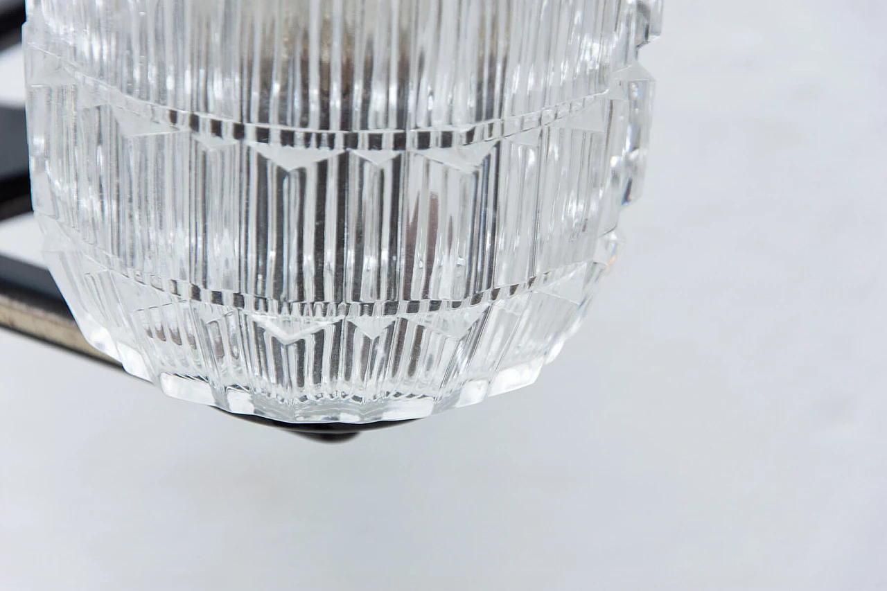 Brutalist chandelier produced by Lidokov, 1970s 11