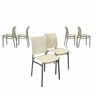 6 Coco Chairs by Philippe Starck for Cassina, 1990s