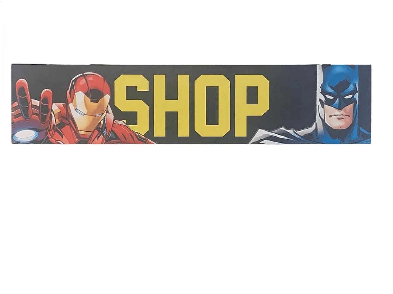 Aluminum Super Heroes Panel, 1970s 7