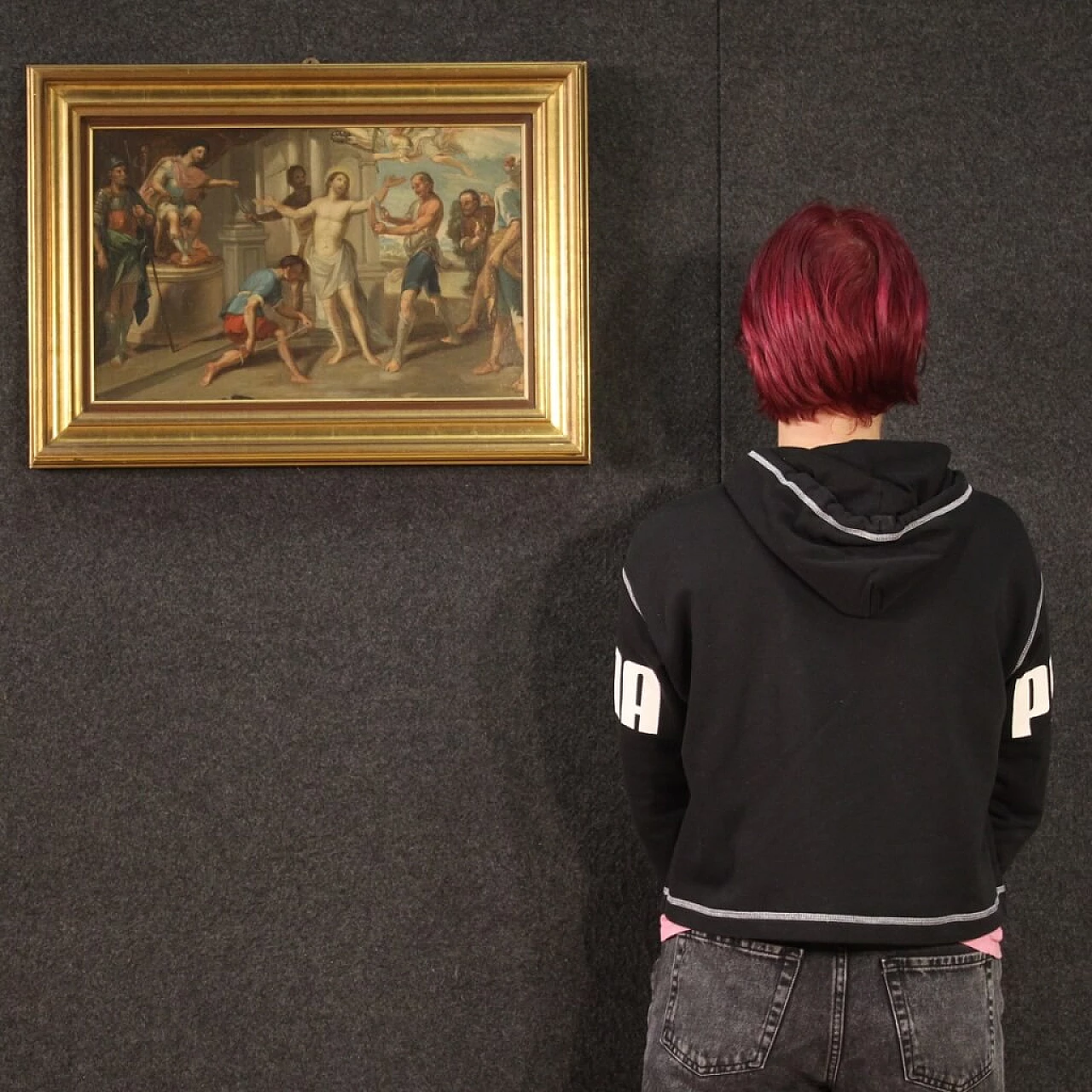 Martyrdom of St. Bartholomew, oil on canvas, 18th century 12