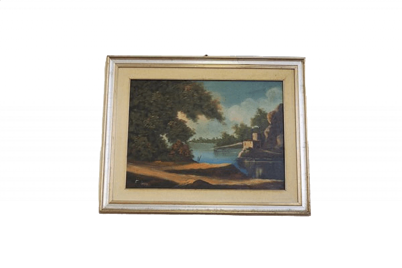 Francis Torry, landscape, oil on canvas, 1977 1406765