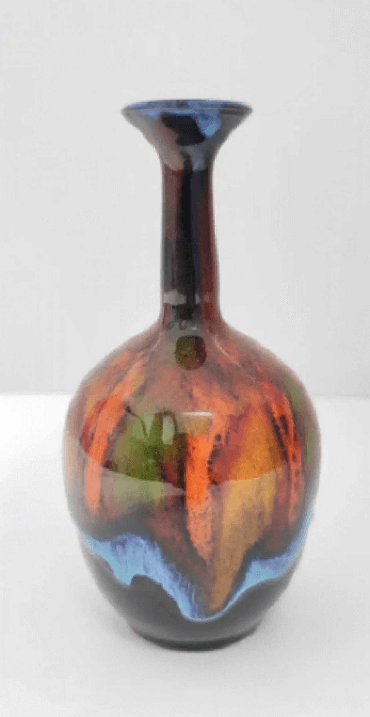 Vaso in terracotta smaltata di Giovanni Poggi per San Giorgio Albisola, anni '70 3