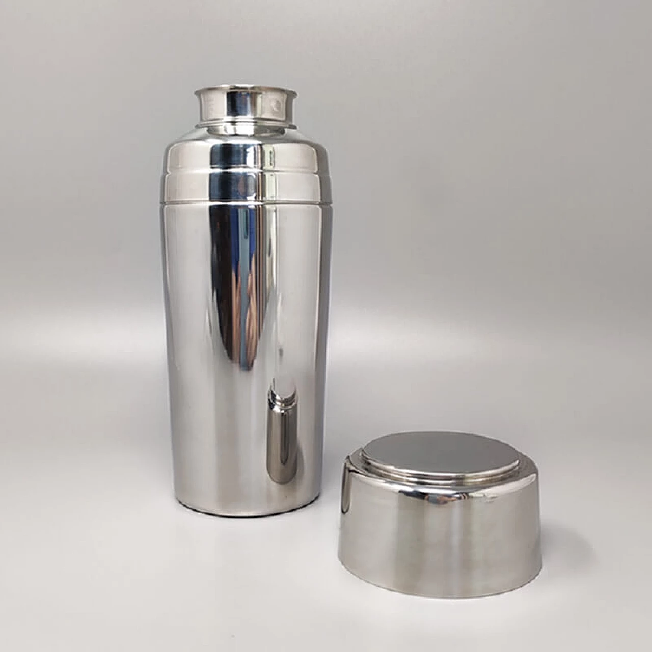 Cocktail shaker with ice bucket by Mepra, 1970s 4