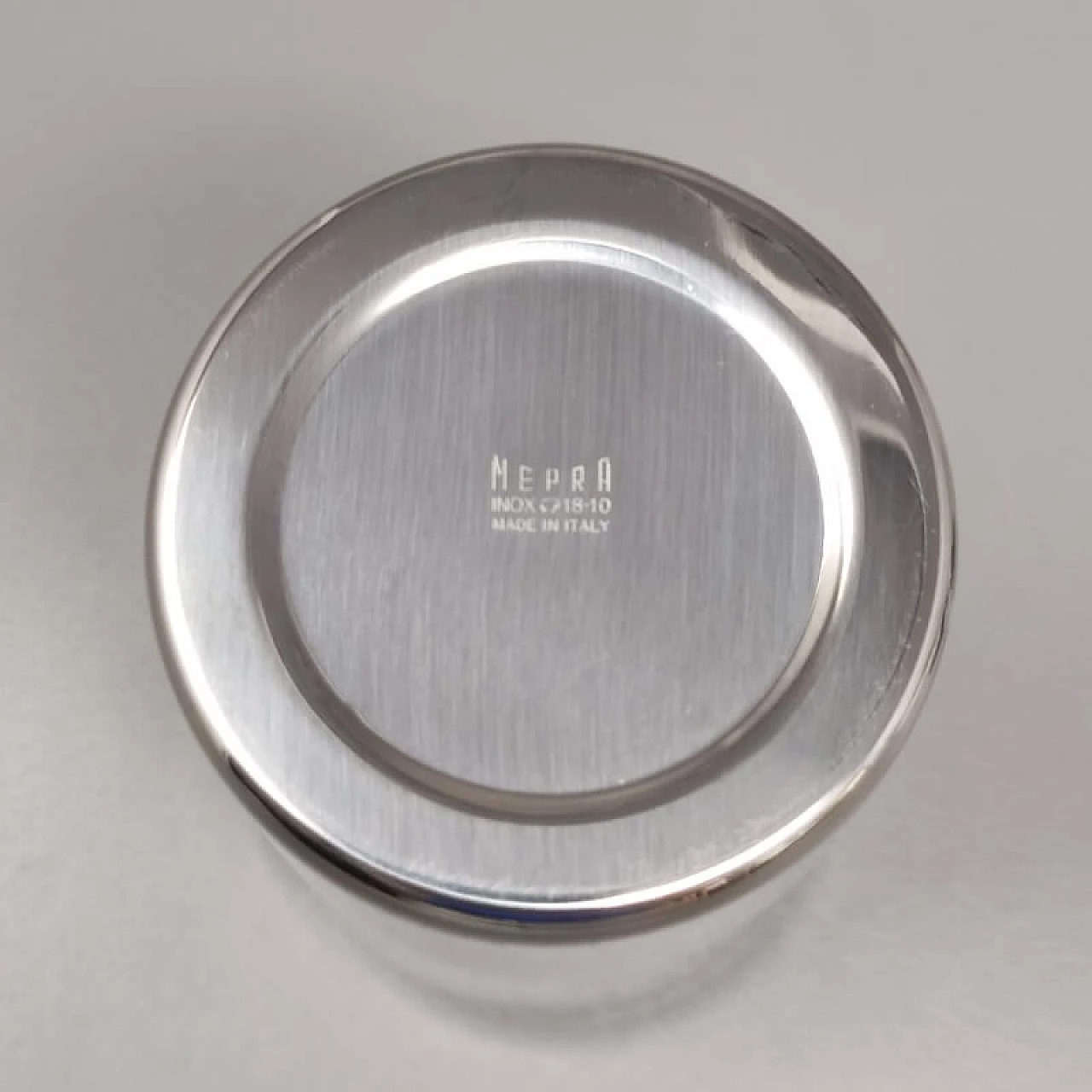 Cocktail shaker with ice bucket by Mepra, 1970s 6